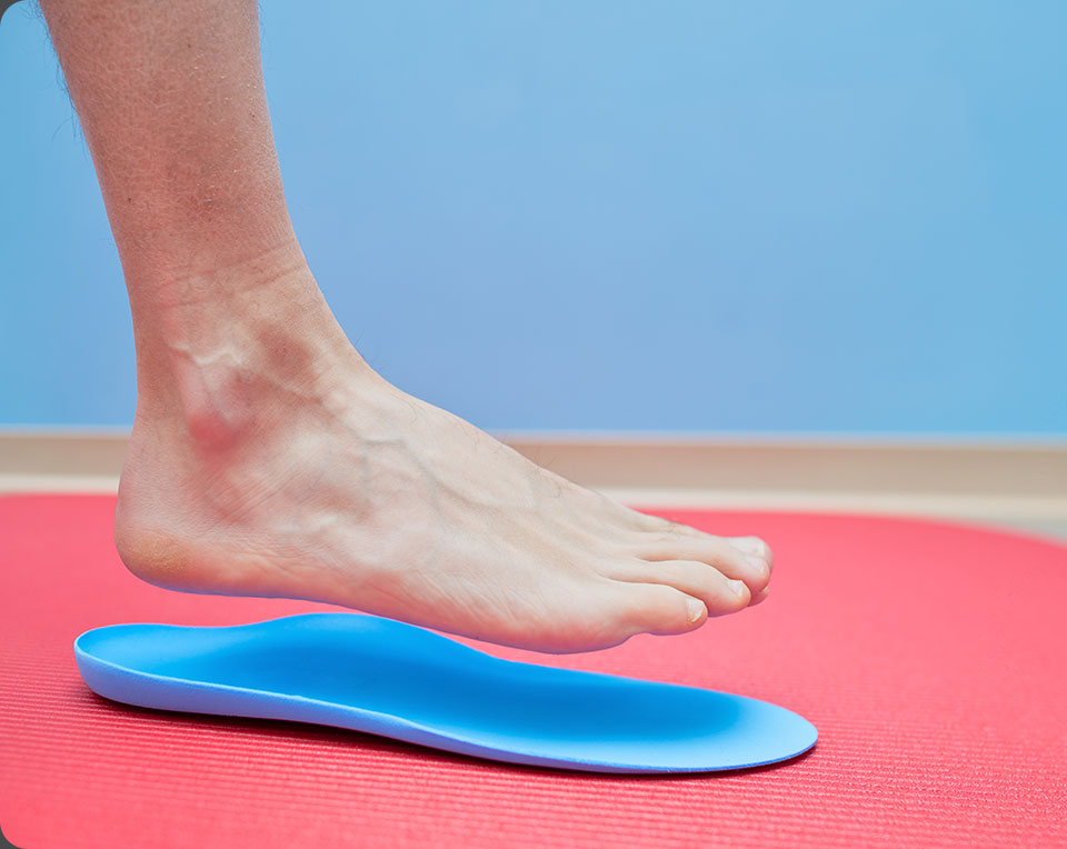 Custom foot orthotics at Max Physiotherapy